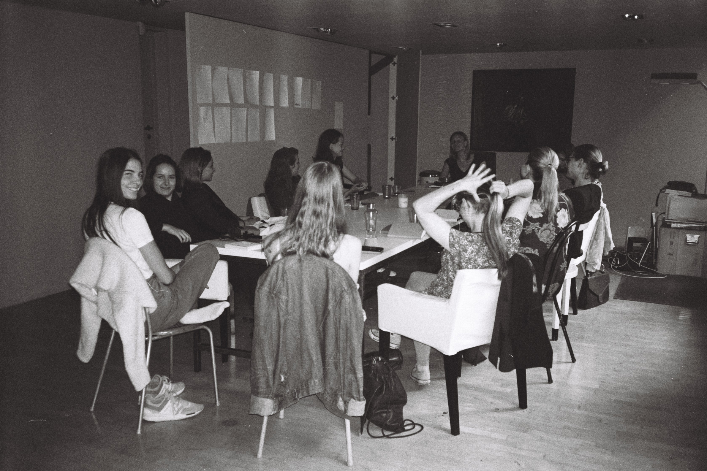 Participants in an Academia Nuts seminar