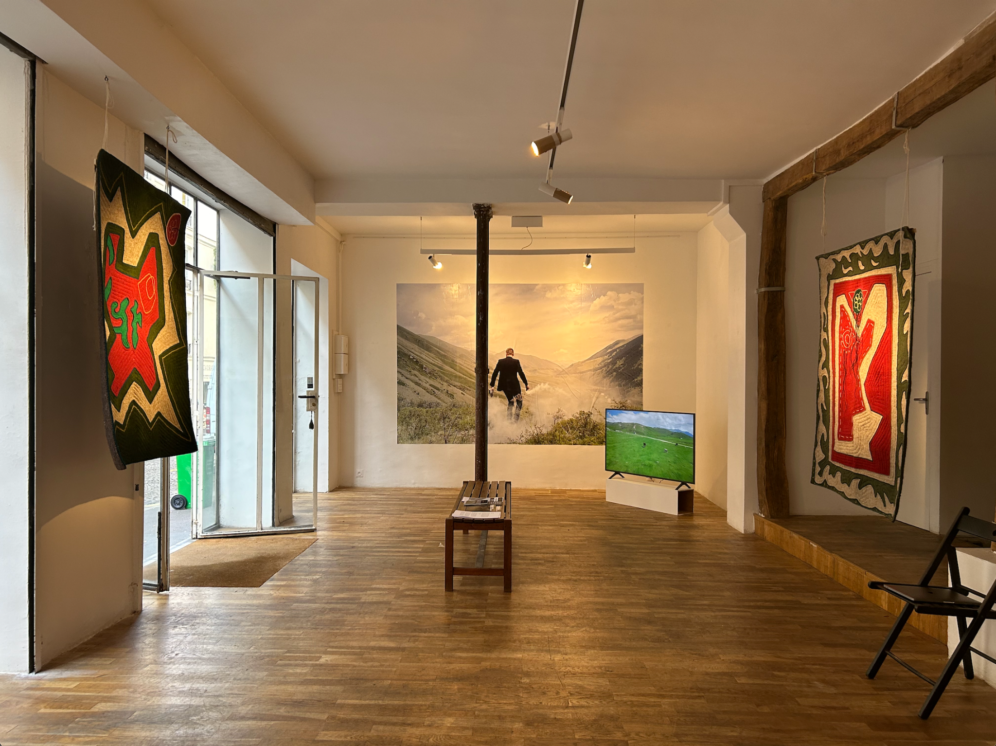 Oceans of Time exhibition view
