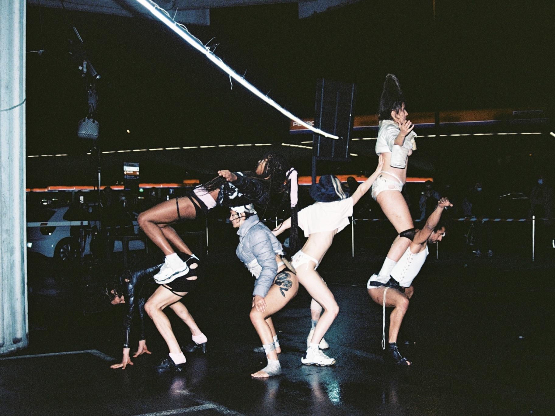 Young Boy Dancing Group performance
